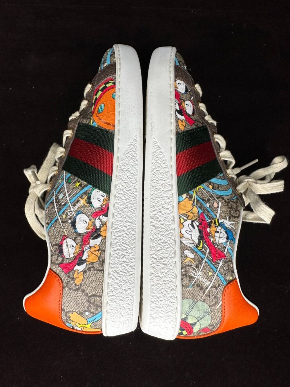 Gucci Disney x Donald Duck Ace sneakers with dustbag (NO BOX) - Picture 4 of 11